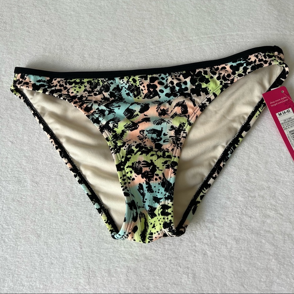 Multi Color Bikini Bottom (Size MEDIUM)